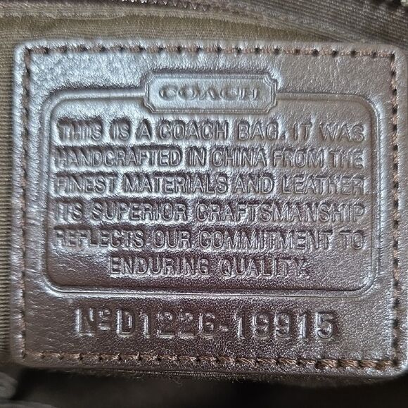 Coach Legacy Signature Stripe Candace Carryall with Wallet - Picture 14 of 14